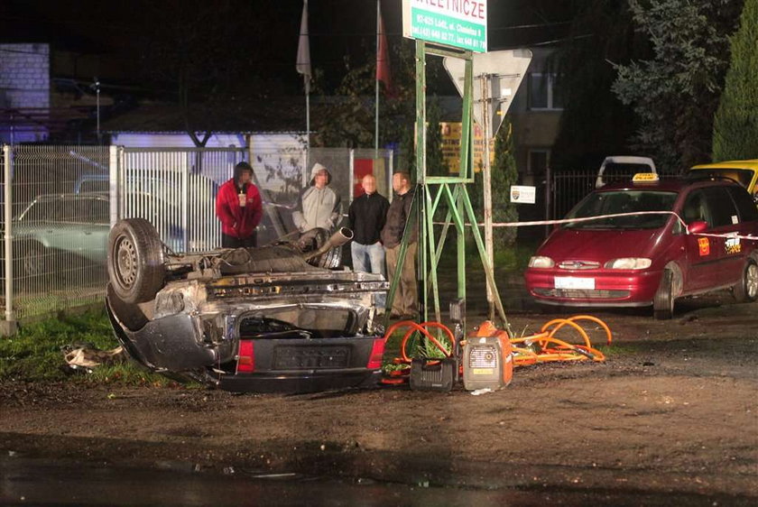 Tragiczny wypadek pod Łodzią! FOTO