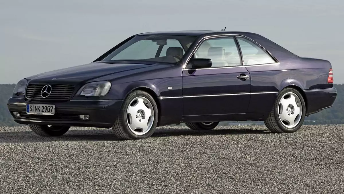Mercedes CL C140. Najdroższe auto osobowe w Polsce w 1999 r.