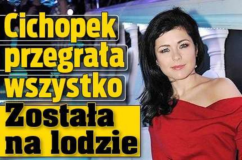 Cichopek przegrała wszystko! Została na lodzie!