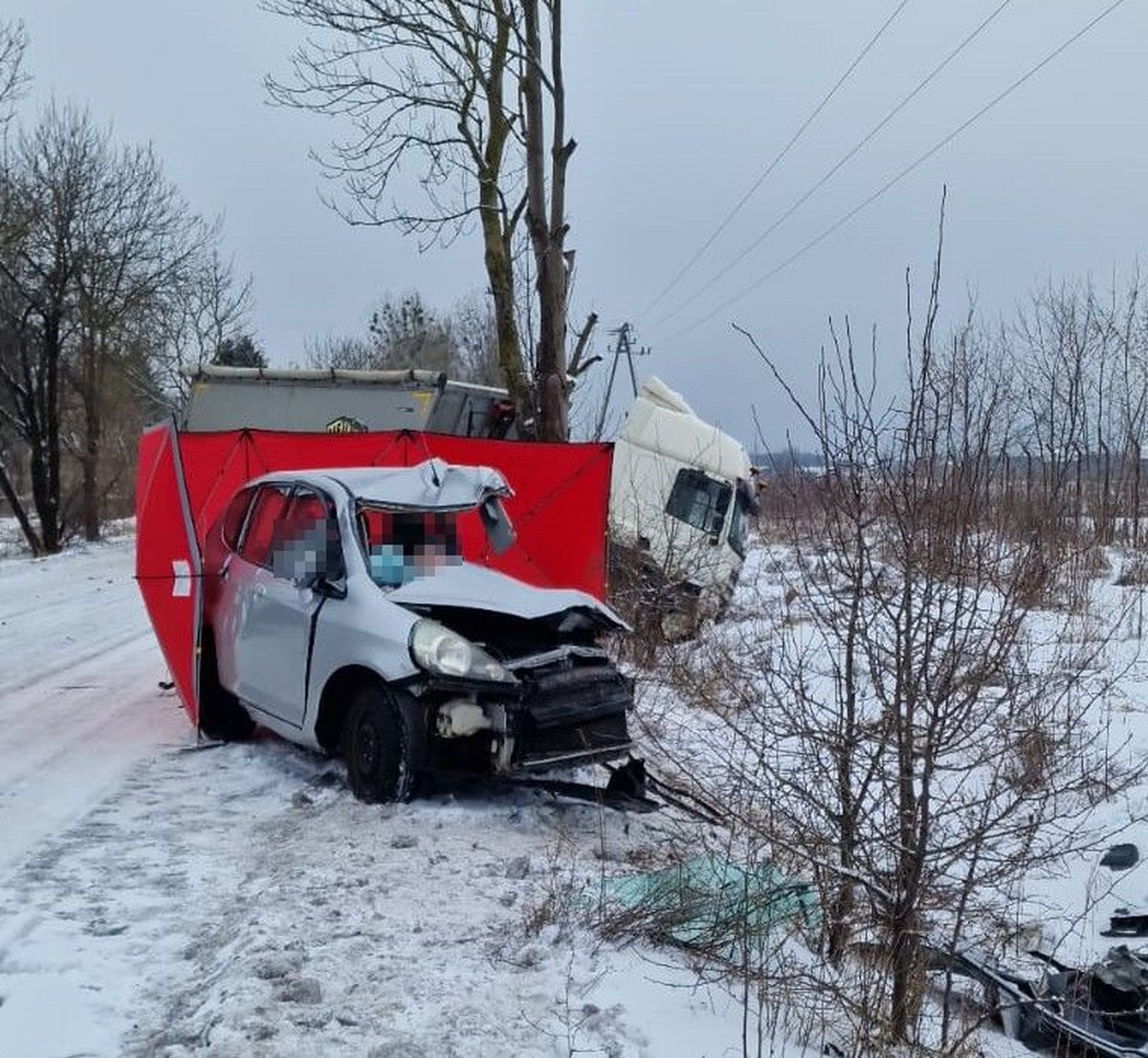 Tragiczny wypadek w Lubelskiem. 19-latek zginął na miejscu