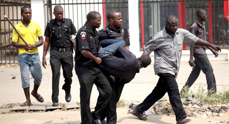 Police arrest man in Nigeria