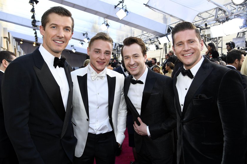 Gwilym Lee, Ben Hardy, Joseph Mazzello i Allen Leech