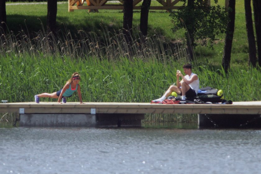 Tak ukochana kusiła Lewego w szuwarach