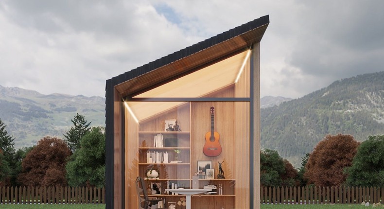 Zen work pod