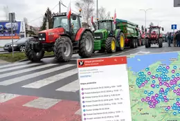 Dziś cała Polska stanie. Od rana paraliż dróg przez protest rolników [MAPA]