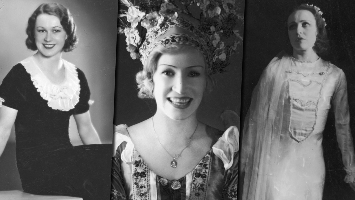 Loda Halama (1937), Zizi Halama (lata 30.), Alicja Halama (1936)