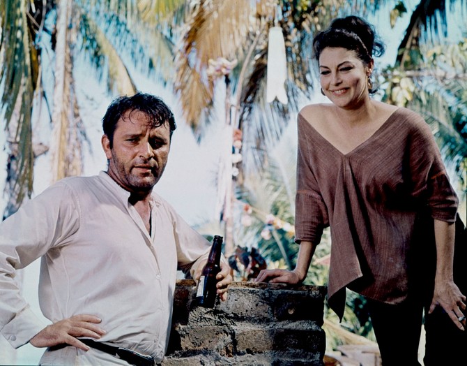 Ava Gardner i Ričard Barton
