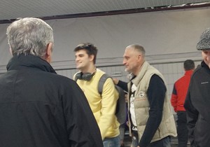 Čeda Jovanović sa sinom