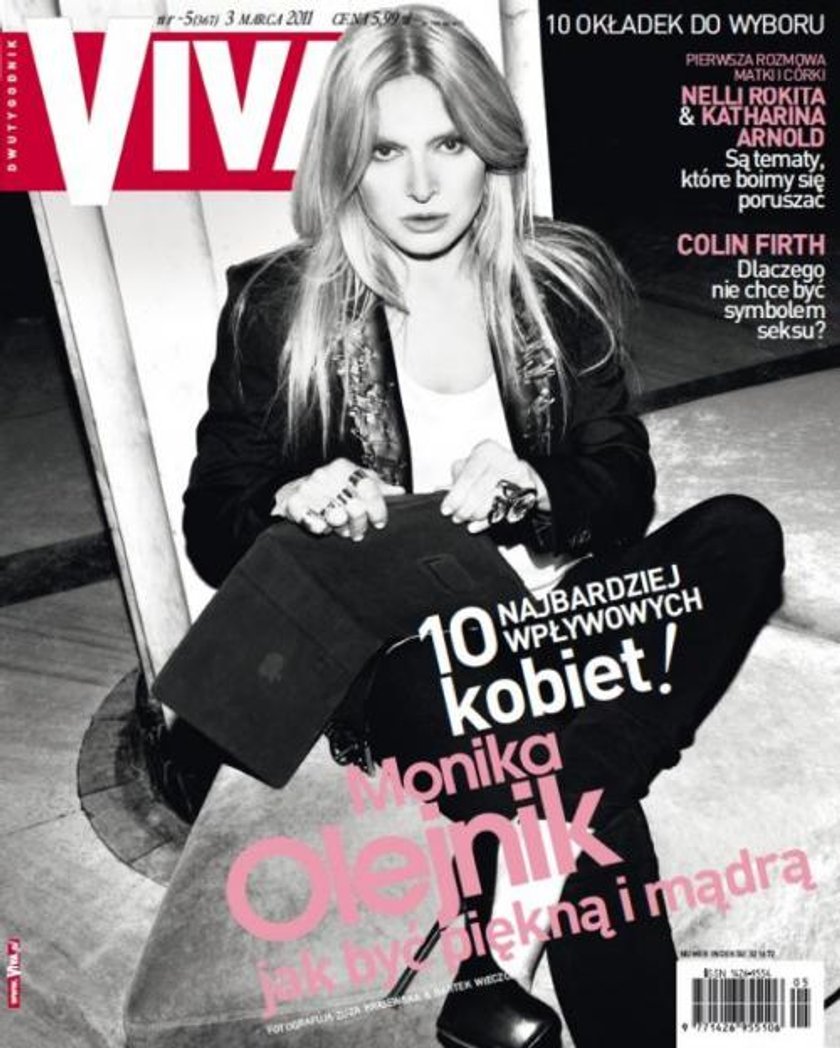 Monika Olejnik w magazynie