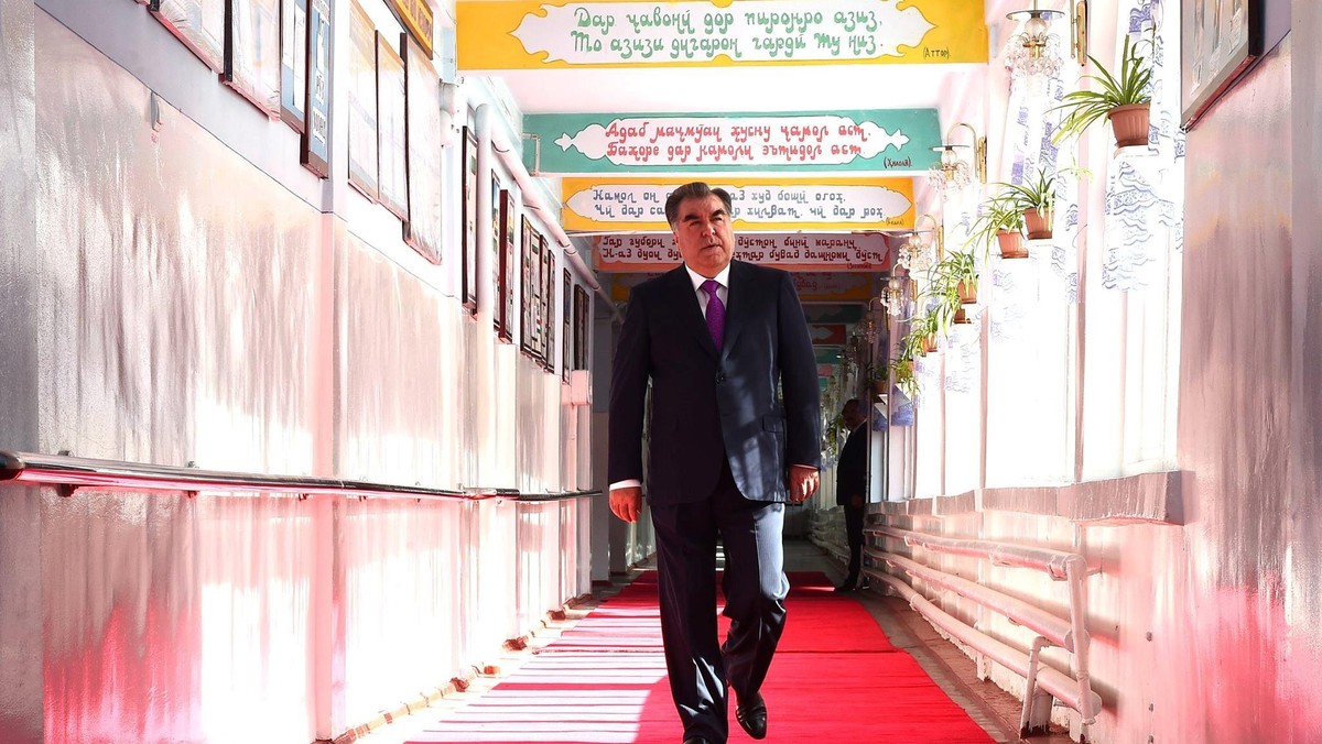 Tajik President Emomali Rakhmon