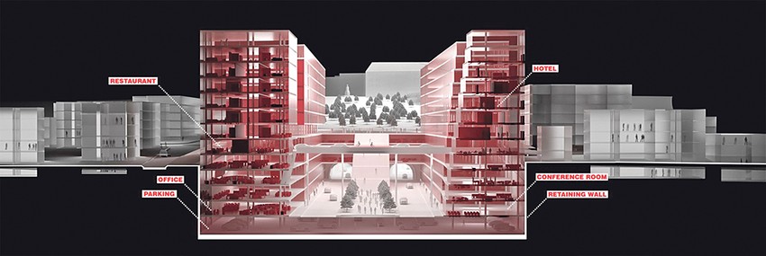 Projekat istražuje potencijale za urbani razvoj ispod površine zemlje, a bavi se budućim tunelom koji će spajati Ulicu despota Stefana i plato kod Ekonomskog fakulteta