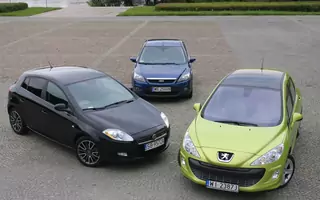 Fiat Bravo kontra Peugeot 308 i Ford Focus - tanie, oszczędne, czy także trwałe?