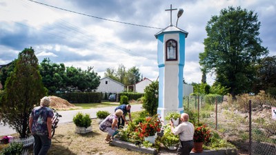 Kapliczka w Drobini