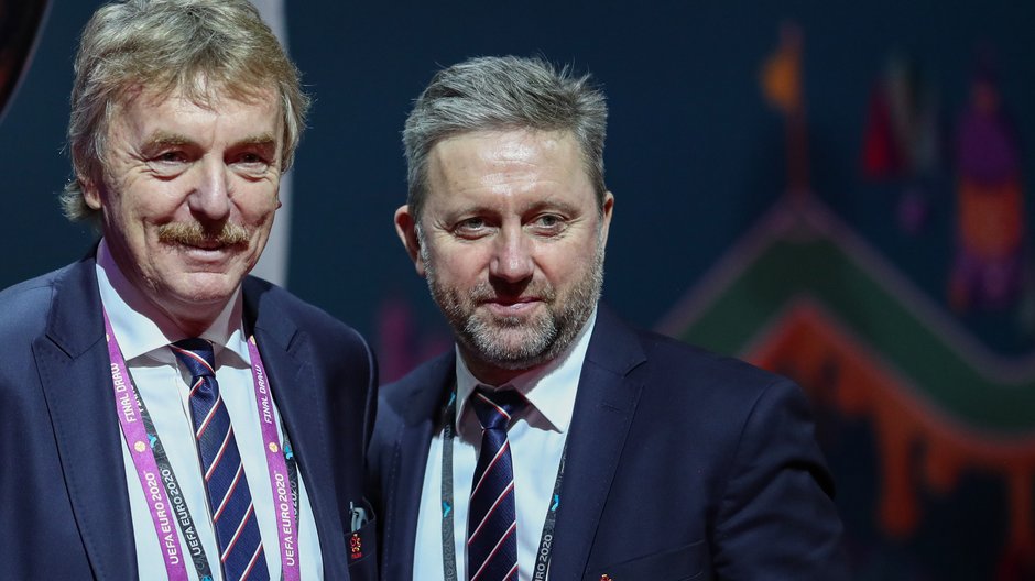 Zbigniew Boniek i Jerzy Brzęczek