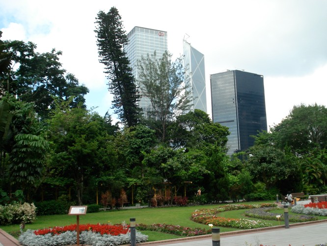Jeden z wielu parków w Hongkongu. Na zdjęciu Ogród Botaniczny
