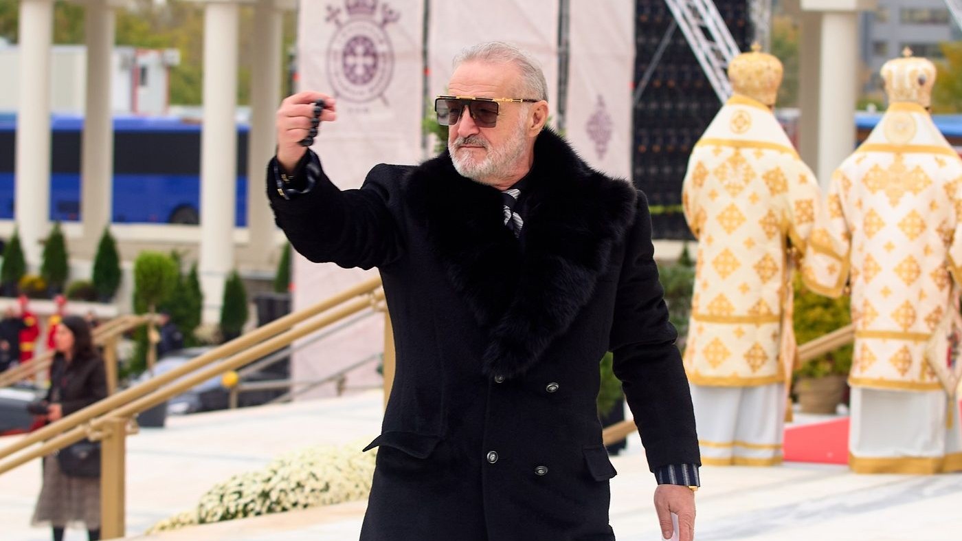 Worlds Largest Orthodox Cathedral, Icons Consecration, Bucharest, Romania - 26 Oct 2025