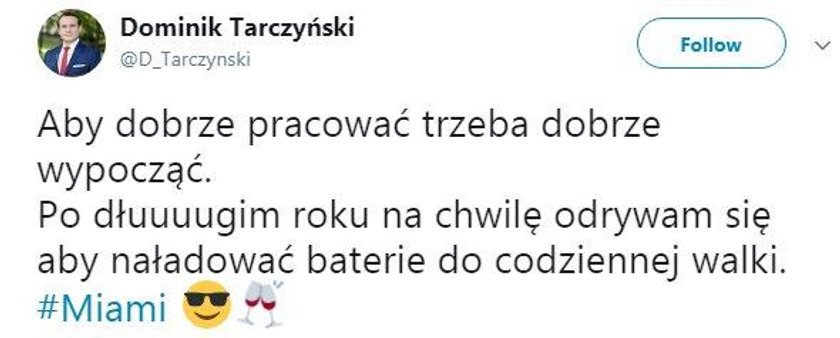 Tarczyński – poseł czy pozer?