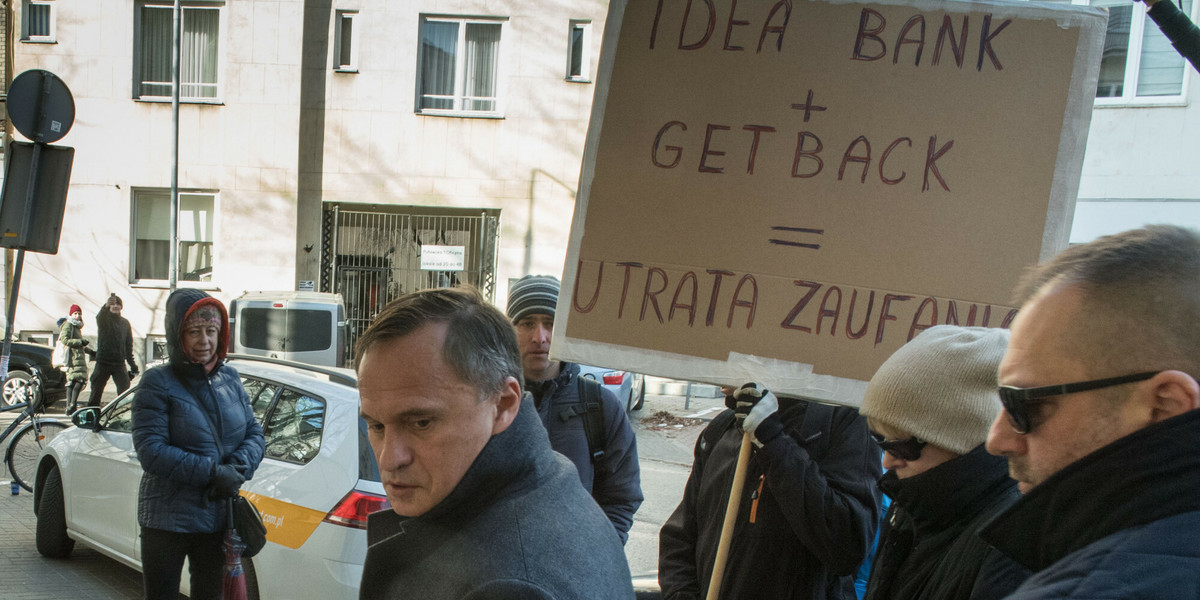 5.03.2019 Warszawa, Leszek Czarnecki przed Prokuraturą Okręgową w Warszawie.