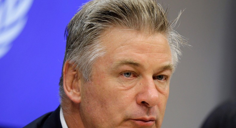 Alec Baldwin attends a news conference at United Nations headquarters in 2015.Seth Wenig/AP Photo