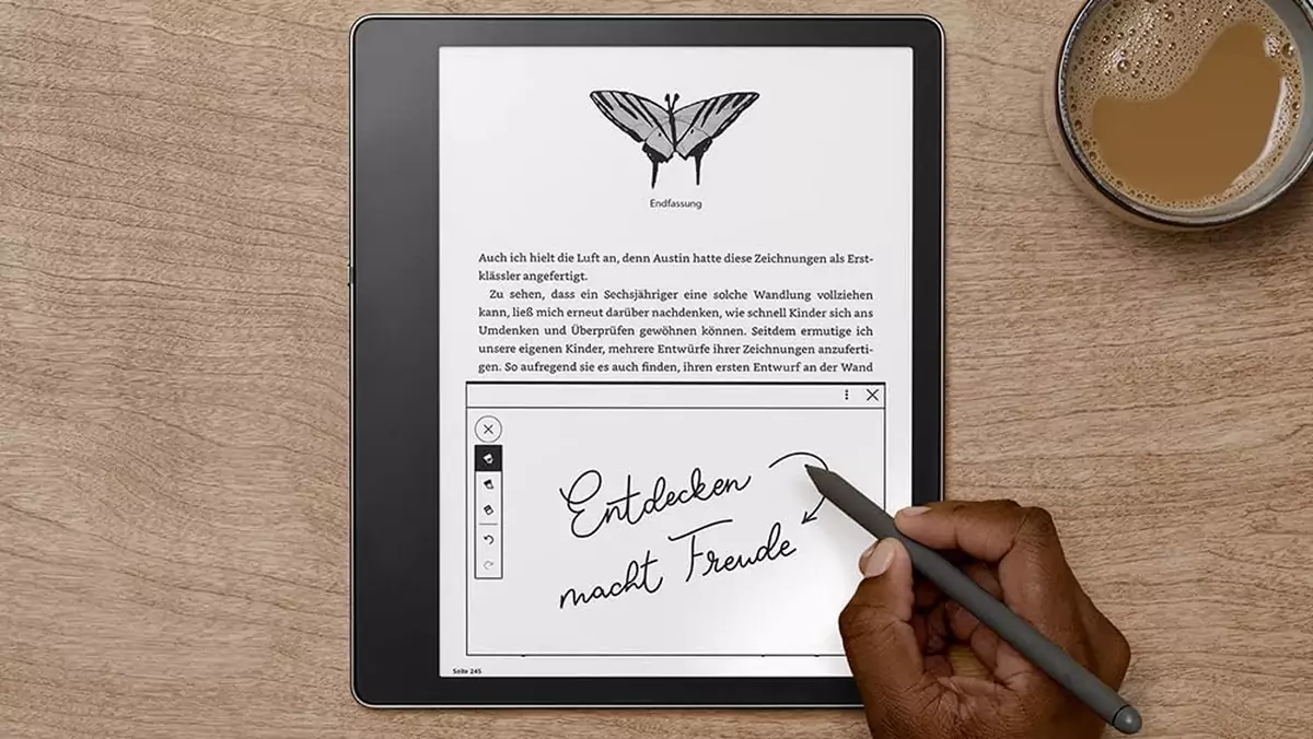 Amazon Kindle Scribe: nowy czytnik e-booków z dużym ekranem i rysikiem.