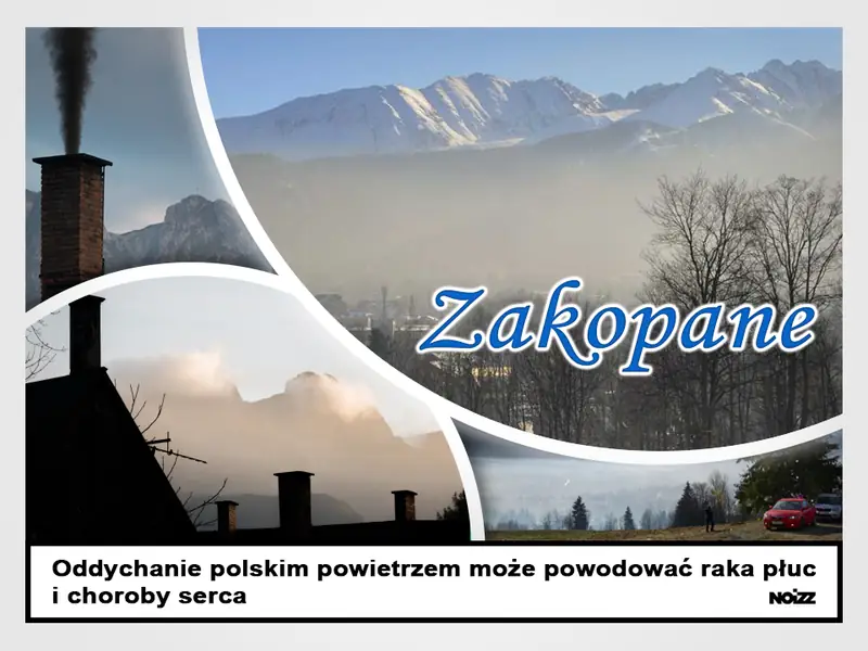 Zakopane - problem śmieci spalanych w piecach powraca tam każdej zimy