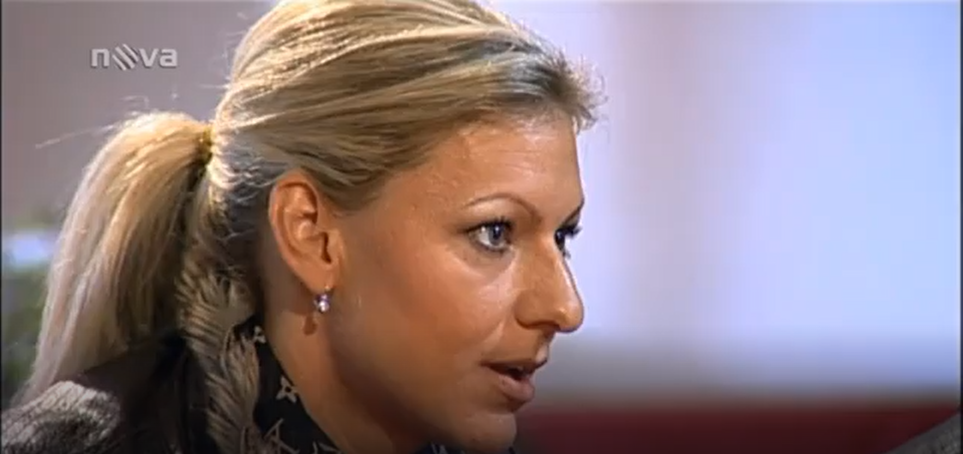 Dominika Duspivá vo Výmene manželiek v roku 2013. 