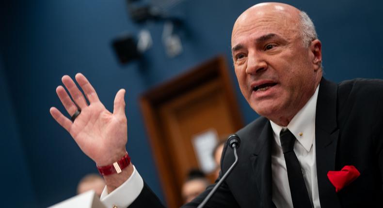 Kevin O'Leary, Chairman of O'Leary Ventures, testifies before the House Committee on Small Business during a hearing Unleashing Main Street's Potential: Examining Avenues to Capital Access at the Rayburn House Office Building on January 18, 2024 in Washington, DC.Kent Nishimura/Getty Images