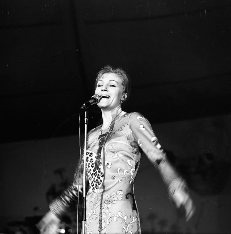 Anna German w Opolu - 1972 r.