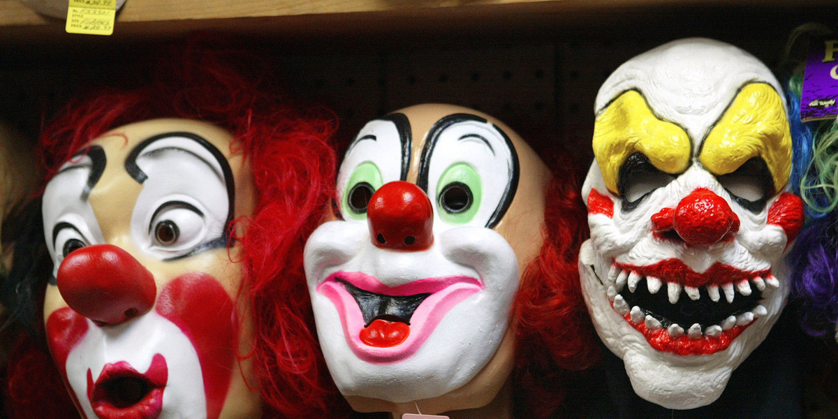 Here's everything you need to know about the 'creepy clown' sightings sweeping the nation