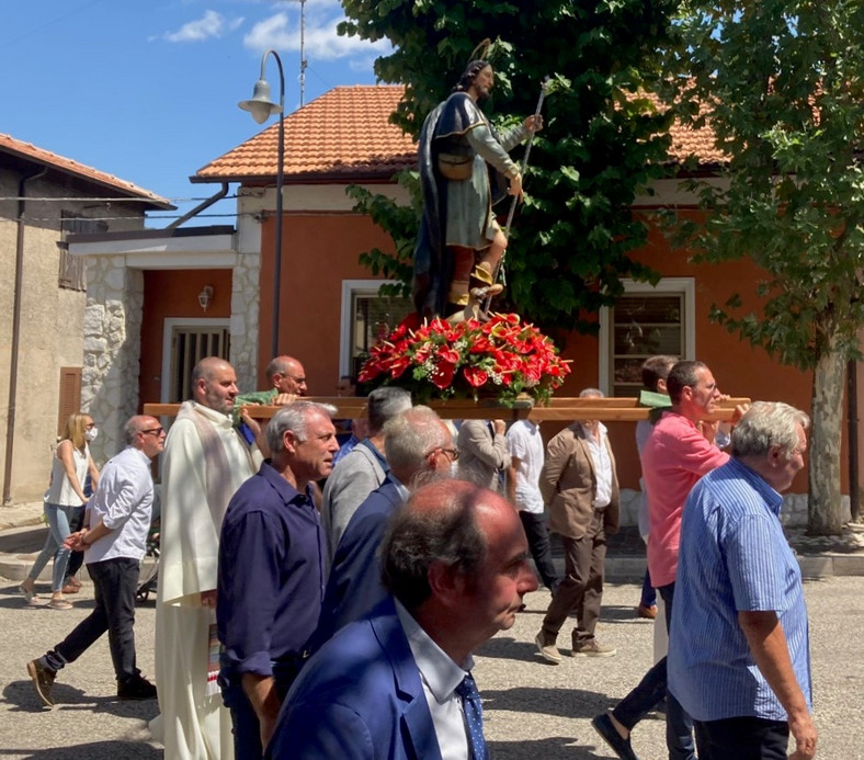 Collelongo, fiesta na część św. Rocha