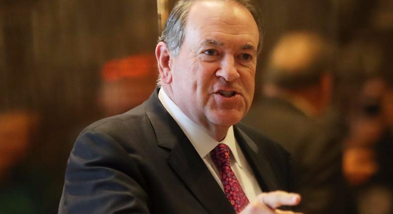 Former Arkansas Gov. Mike Huckabee