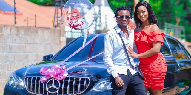 Diana Marua Gifts Hubby Bahati Brand New Mercedes Benz On Valentine S Day Photos Pulselive Kenya