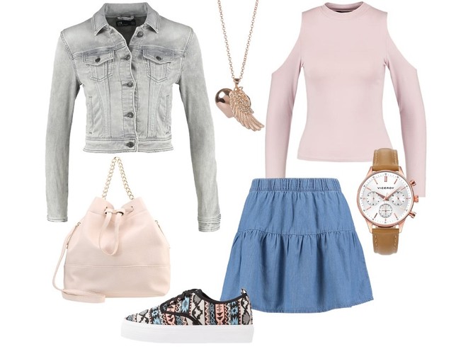 Wiosenne STYLIZACJE z trampkami i tenisówkami