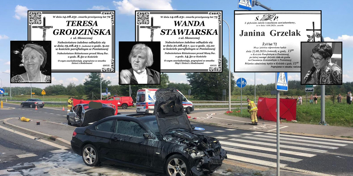 Wanda, Teresa i Janina zginęły w strasznym wypadku. Były aktorkami lokalnego teatru w Poniatowej. 