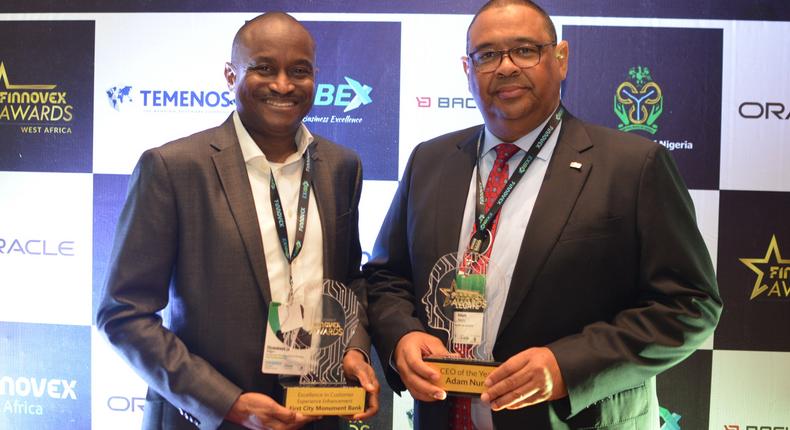 FCMB wins Excellence Award in Customer Experience as Adam Nuru emerges CEO of the Year