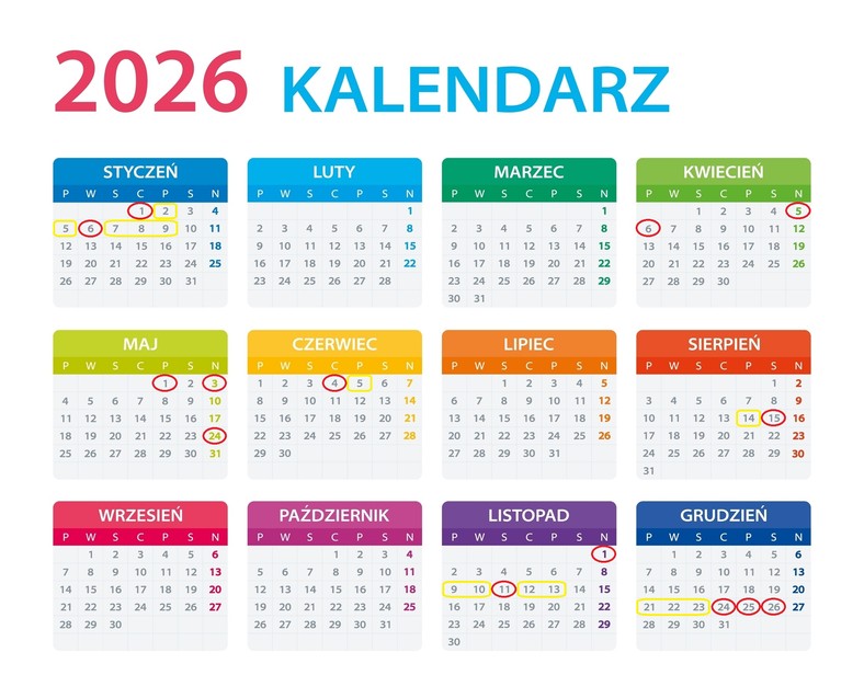 W jakie dni najlepiej wziąć urlop w 2026 r.? [plan urlopów 2026]