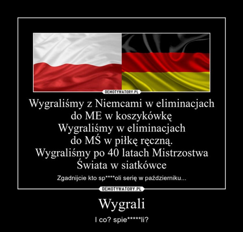 Szok! Wygraliśmy z mistrzami świata! Memy po meczu Polska - Niemcy 2:0!