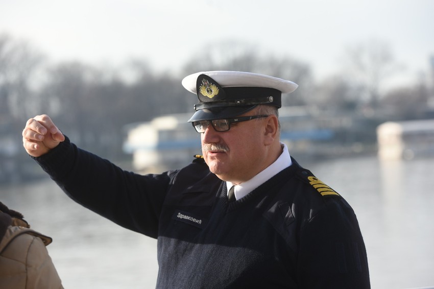 Vladica Zdravković, kapetan obalske straže Beograd