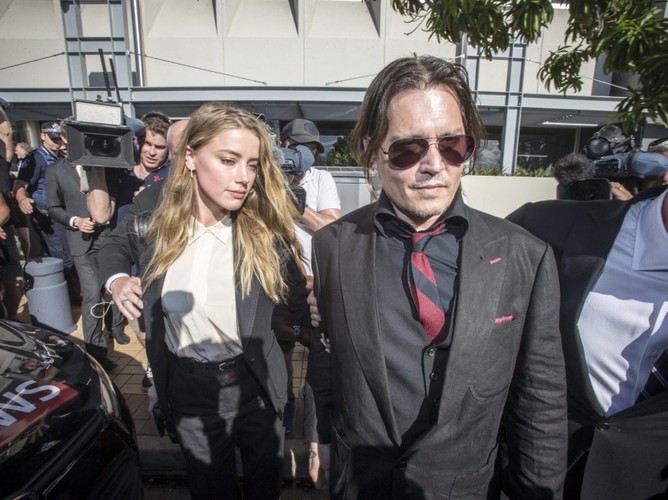Amber Heard i Johnny Depp