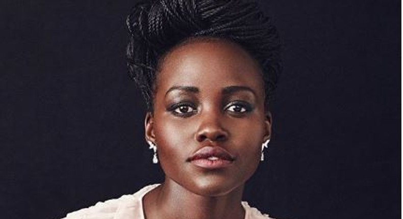 Lupita Nyong’o and mother bag distinguished award