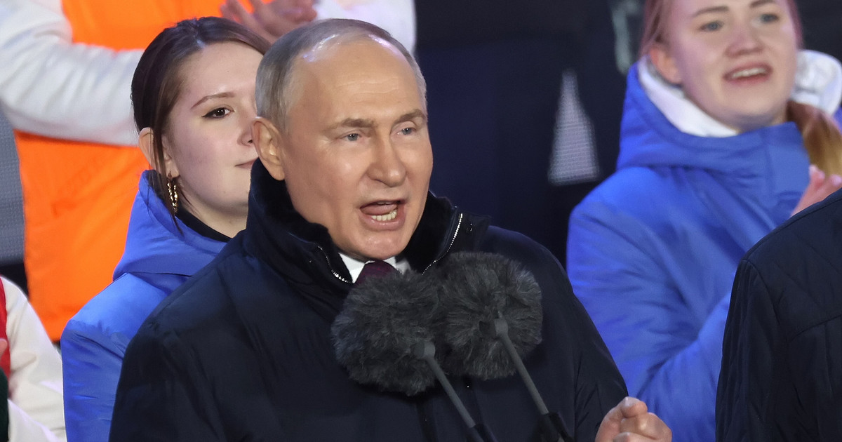 Vladimir Putin celebra la vittoria elettorale e l'anniversario del “ritorno” della Crimea alla Russia