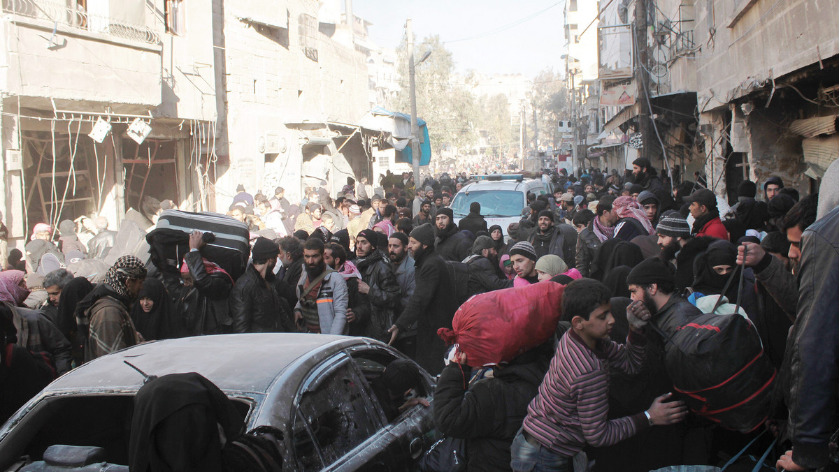 SYRIA ALEPPO EVACUATION (Evacuation of civilians from eastern Aleppo)