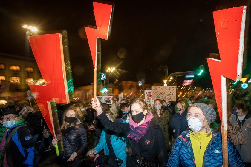 Strajk Kobiet w Warszawie