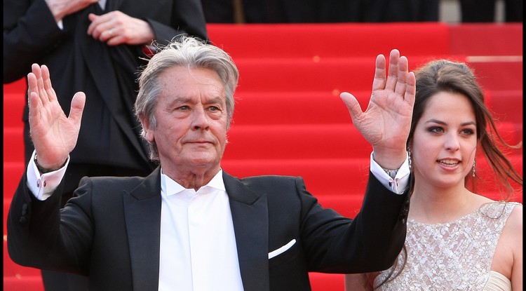 Alain Delon és a lánya Fotó: Northfoto