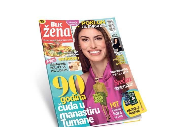 Novi broj Blic žene u prodaji je od subote 6. septembra