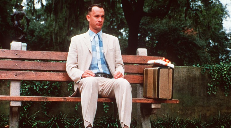 Tom Hanks, mint Forrest Gump.