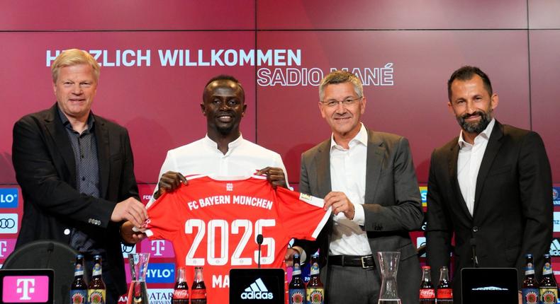 Sadio Mané au Bayern Munich jusqu'en 2025