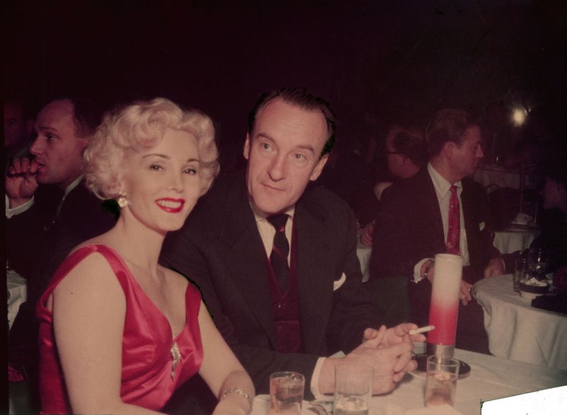 Zsa Zsa Gabor i George Sanders w latach 50.