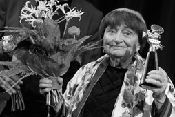 Agnes Varda na festiwalu w Berlinie 