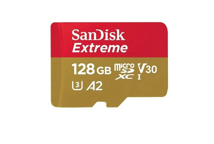 SanDisk Extreme microSDXC Extreme A2 256GB - 10